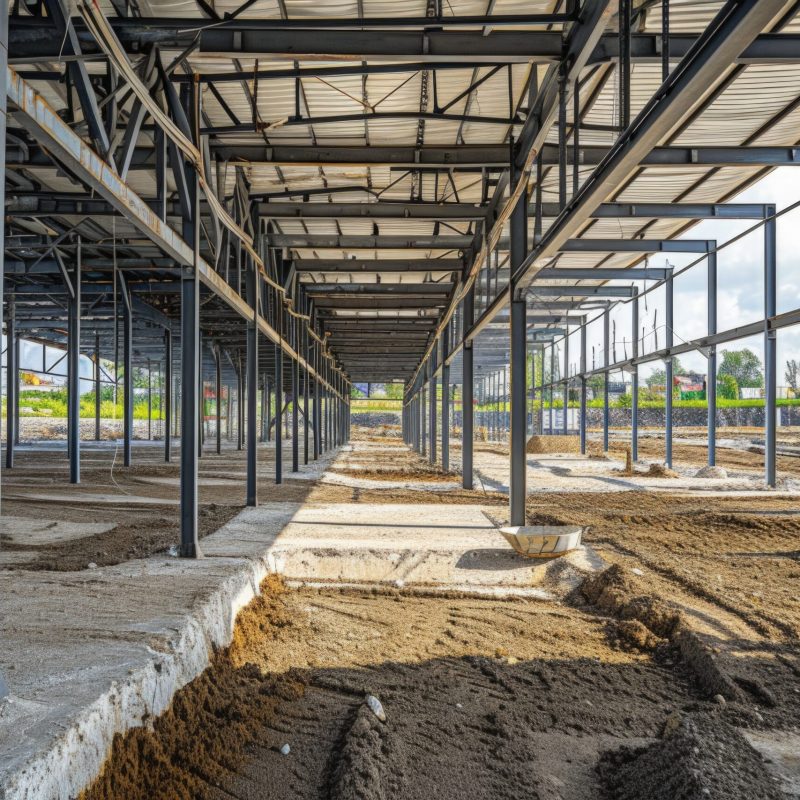 view-modern-construction-site